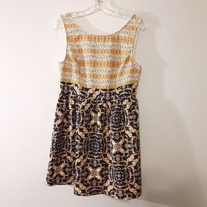 ark & co. Abstract Patterned Mini Dress Size Medium